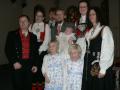 Familien v�r og fadderne